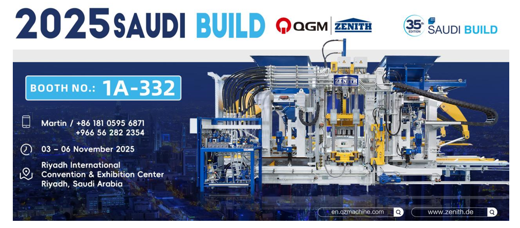 Bevordering van de ontwikkeling van groene bouwmaterialen in het Midden-Oosten met intelligente apparatuur voor het maken van stenen
